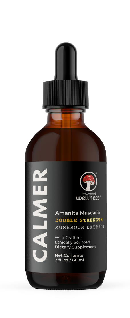 A mushroom micro-serving that brings you